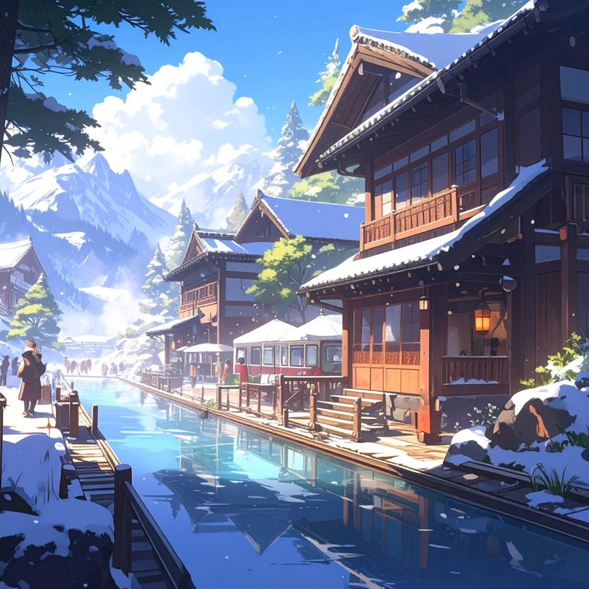 【露天的雪见时光】东北值得一去的温泉旅馆与电车路线指南